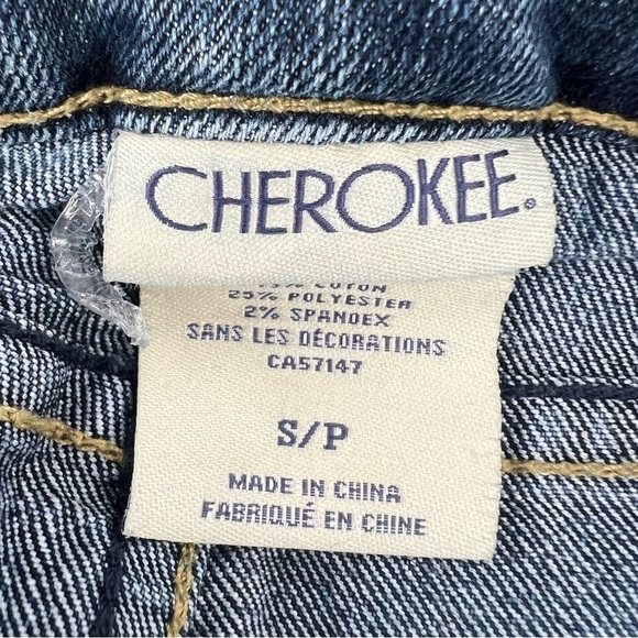 Cherokee Adjustable Waist Jean Shorts Size Small Kids - Picture 2 of 7